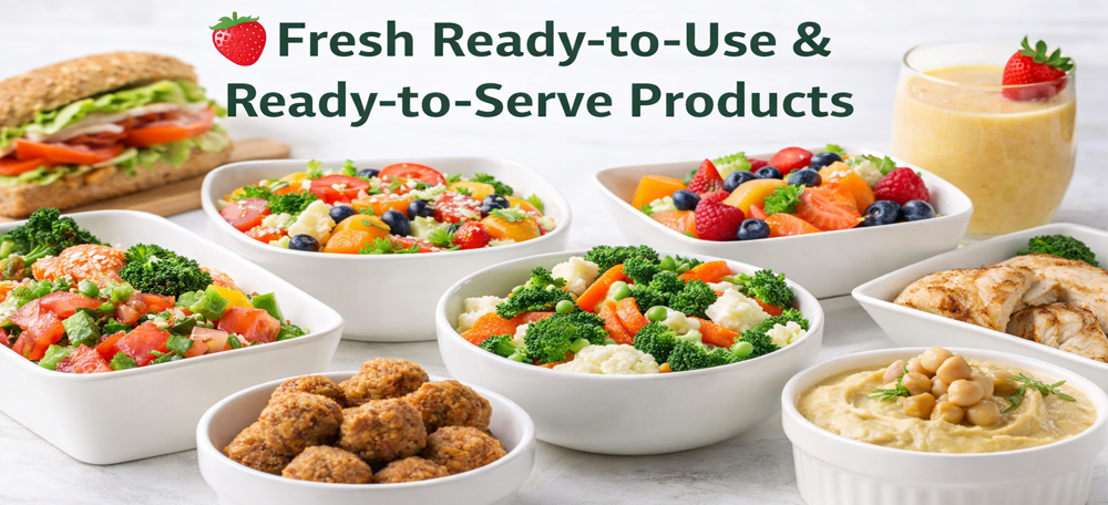 Ready-to-Use & Ready-to-Serve