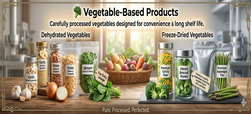 Vegetable-Based Products